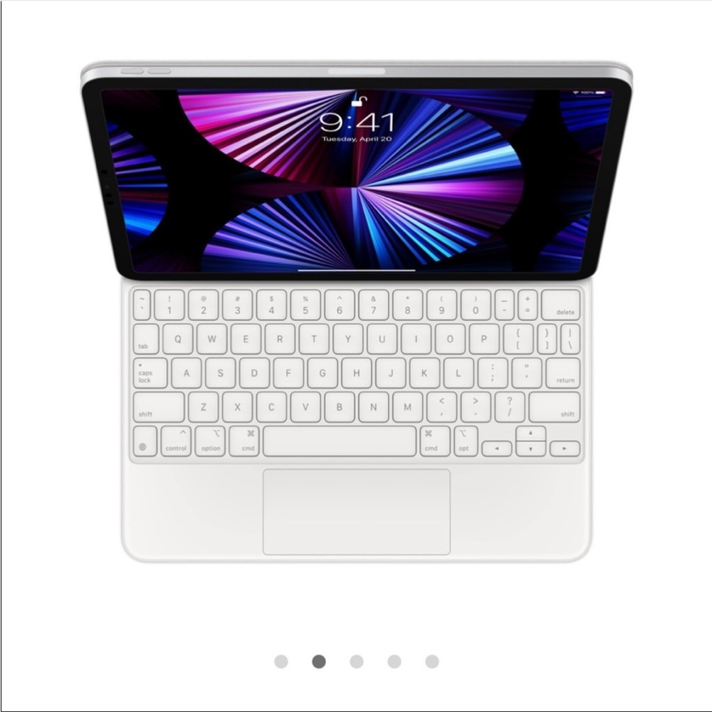 Apple Ipad Air Magic Keyboard 4th Generation White Case
